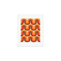 70s Retro Vintage Style 821 Autumn Art Print