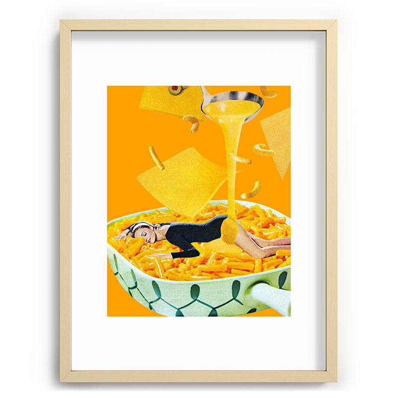 8x10 Cheese Dreams Framed Art Print