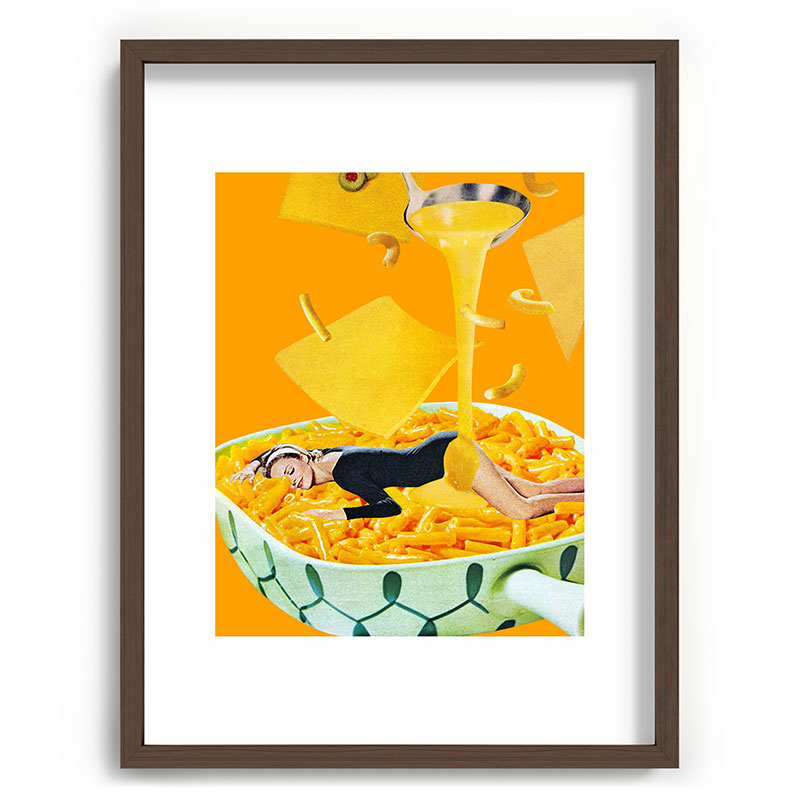8x10 Cheese Dreams Framed Art Print