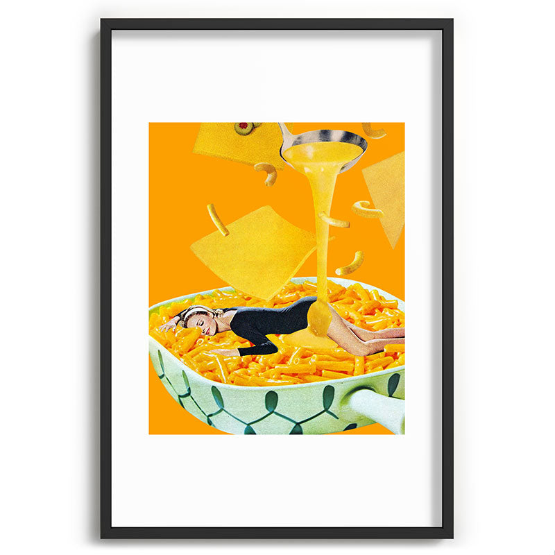8x10 Cheese Dreams Framed Art Print