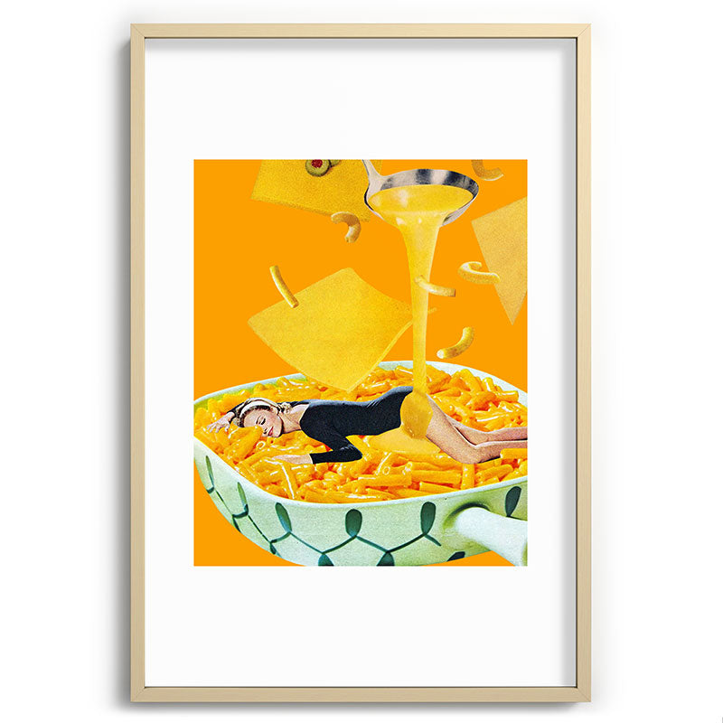 8x10 Cheese Dreams Framed Art Print