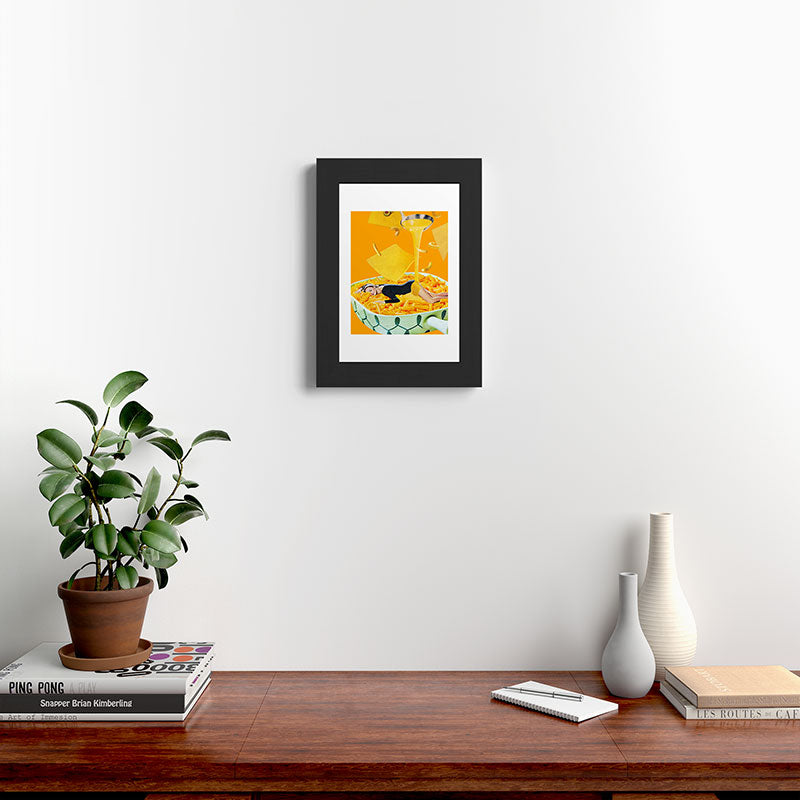 8x10 Cheese Dreams Framed Art Print
