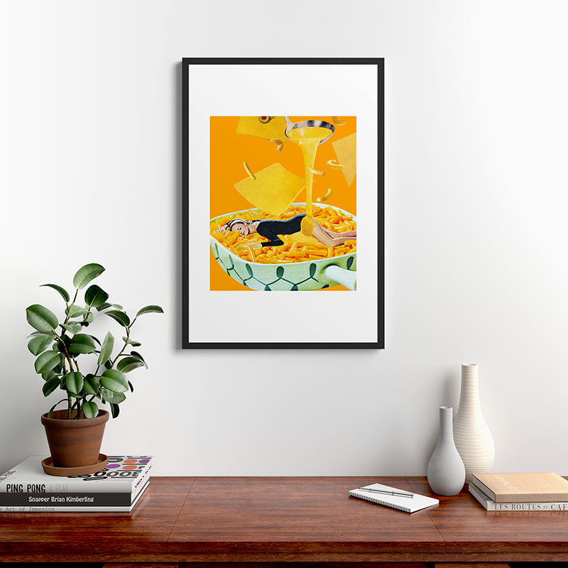 8x10 Cheese Dreams Framed Art Print