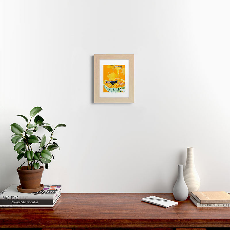 8x10 Cheese Dreams Framed Art Print