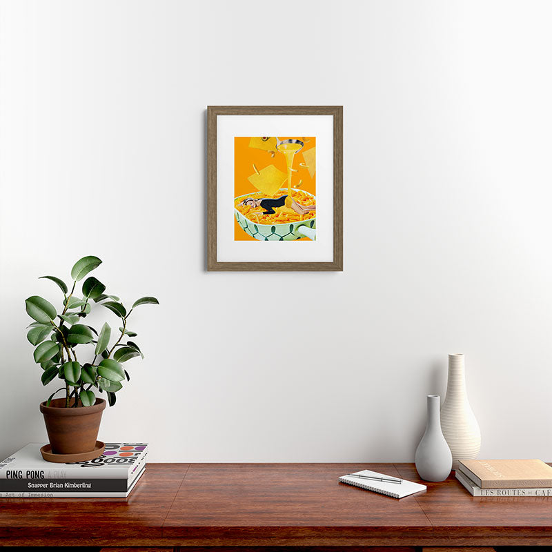 8x10 Cheese Dreams Framed Art Print