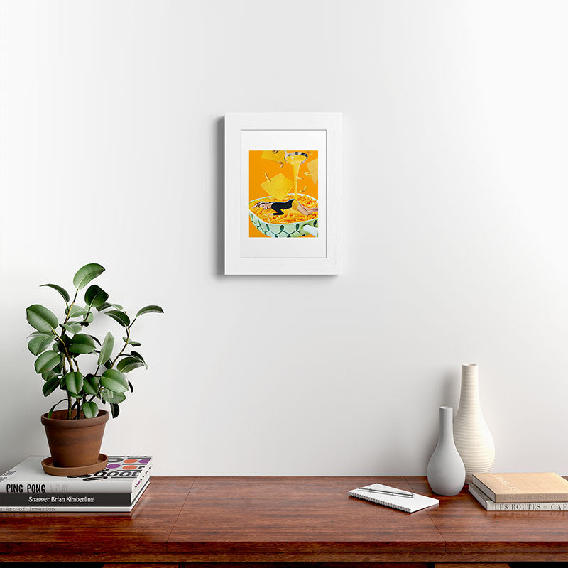 8x10 Cheese Dreams Framed Art Print