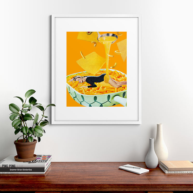 8x10 Cheese Dreams Framed Art Print