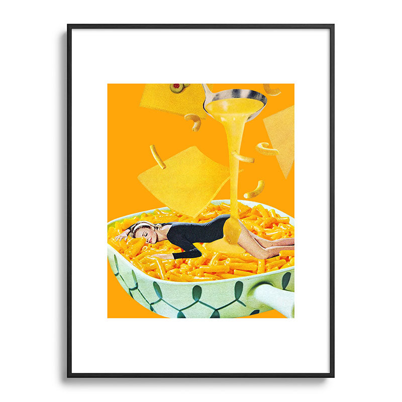 8x10 Cheese Dreams Framed Art Print