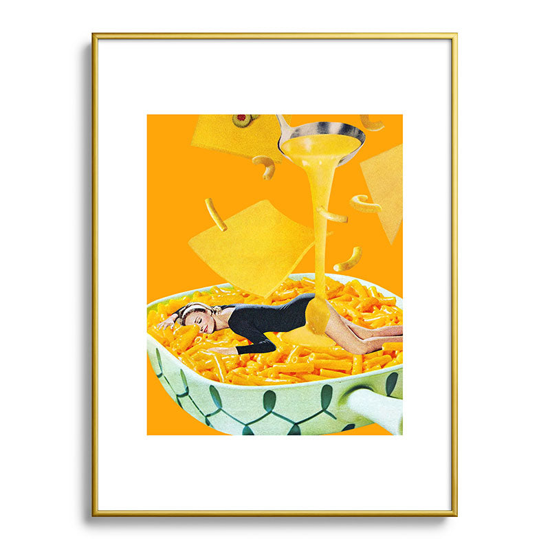8x10 Cheese Dreams Framed Art Print