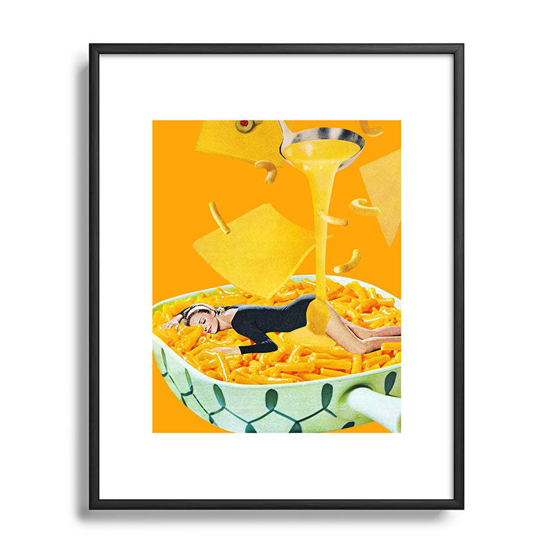 8x10 Cheese Dreams Framed Art Print
