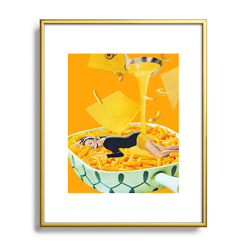 8x10 Cheese Dreams Framed Art Print