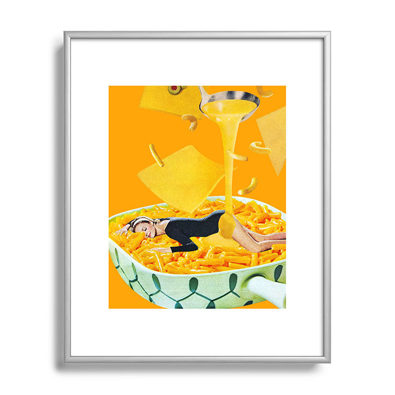 8x10 Cheese Dreams Framed Art Print