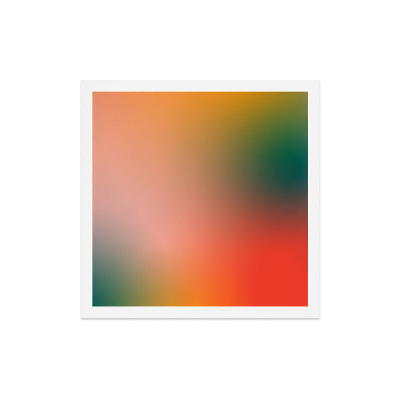 16 Burning Romance Ombre Gradient by Valourine 240816 Art Print