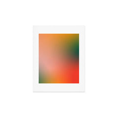 16 Burning Romance Ombre Gradient by Valourine 240816 Art Print