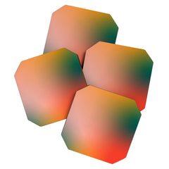 16 Burning Romance Ombre Gradient by Valourine 240816 Coaster