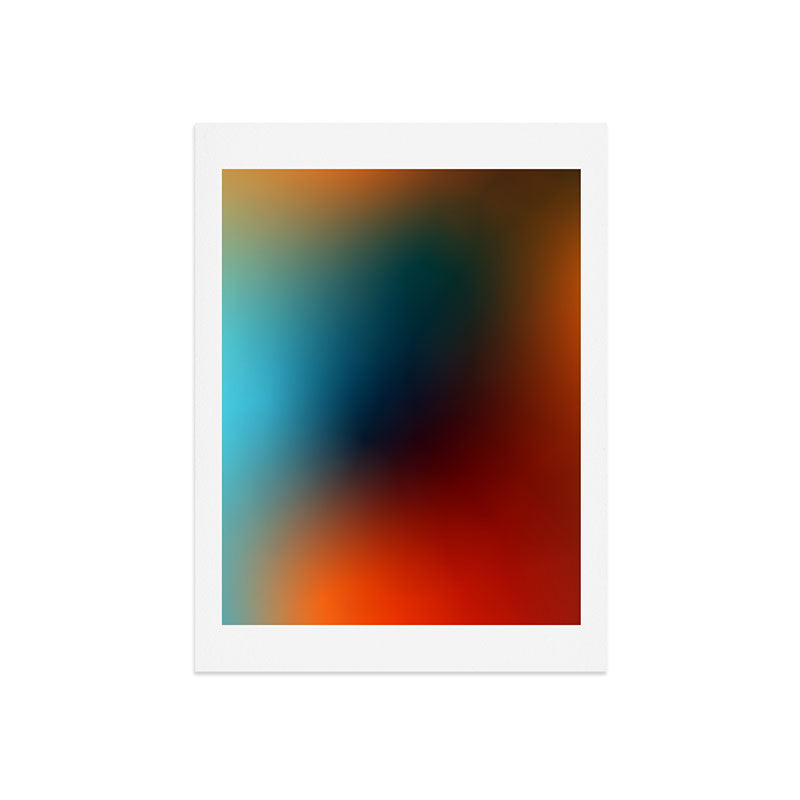 16 Intense Gradient Aura Ombre By Valourine 240821 Art Print