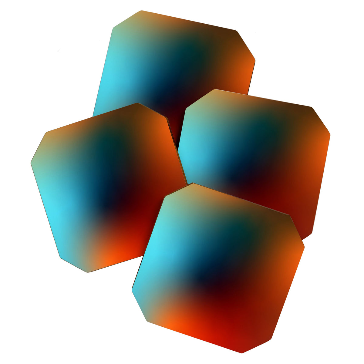 16 Intense Gradient Aura Ombre By Valourine 240821 Coaster