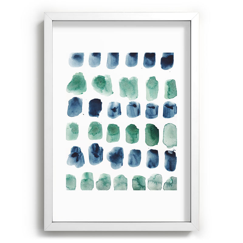 17  Minimalist Art 220419 Abstract Expressionism Watercolor Painting Valourine Design  Framed Art Print