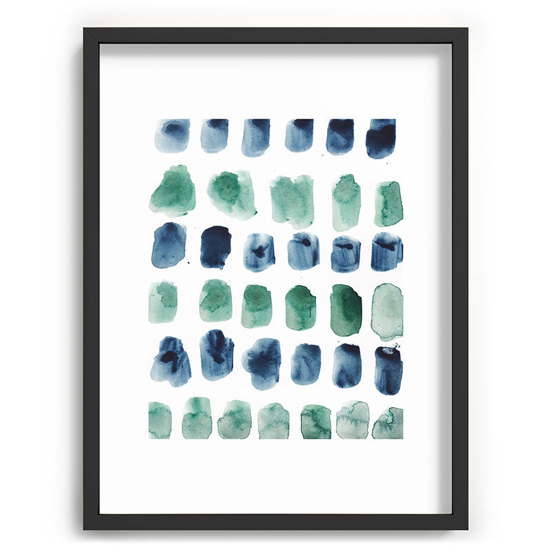 17  Minimalist Art 220419 Abstract Expressionism Watercolor Painting Valourine Design  Framed Art Print
