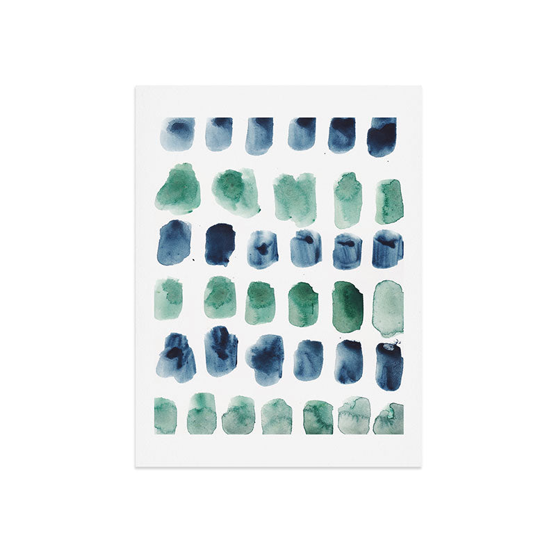 17  Minimalist Art 220419 Abstract Expressionism Watercolor Painting Valourine Design  Art Print