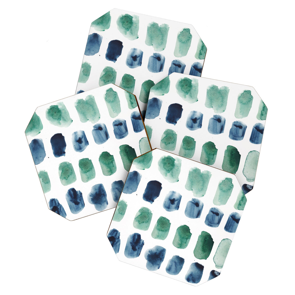 17  Minimalist Art 220419 Abstract Expressionism Watercolor Painting Valourine Design  Coaster