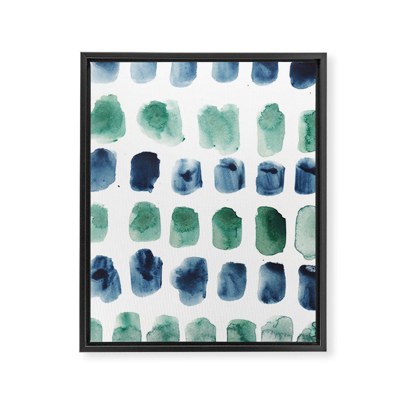 17  Minimalist Art 220419 Abstract Expressionism Watercolor Painting Valourine Design  Framed Canvas Print