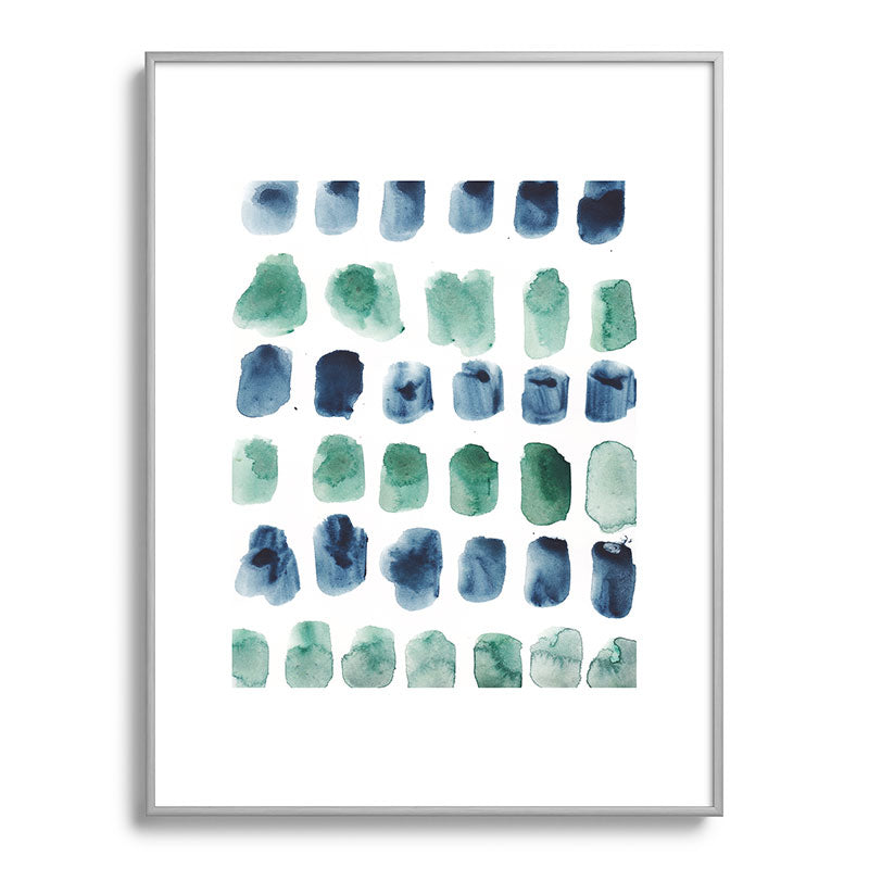 17  Minimalist Art 220419 Abstract Expressionism Watercolor Painting Valourine Design  Framed Art Print