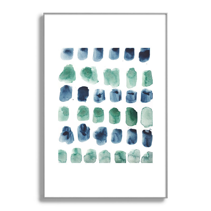 17  Minimalist Art 220419 Abstract Expressionism Watercolor Painting Valourine Design  Framed Art Print