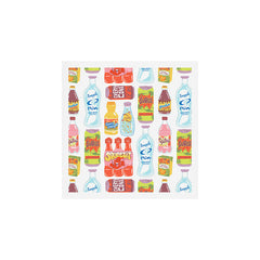 90s Drinks Art Print