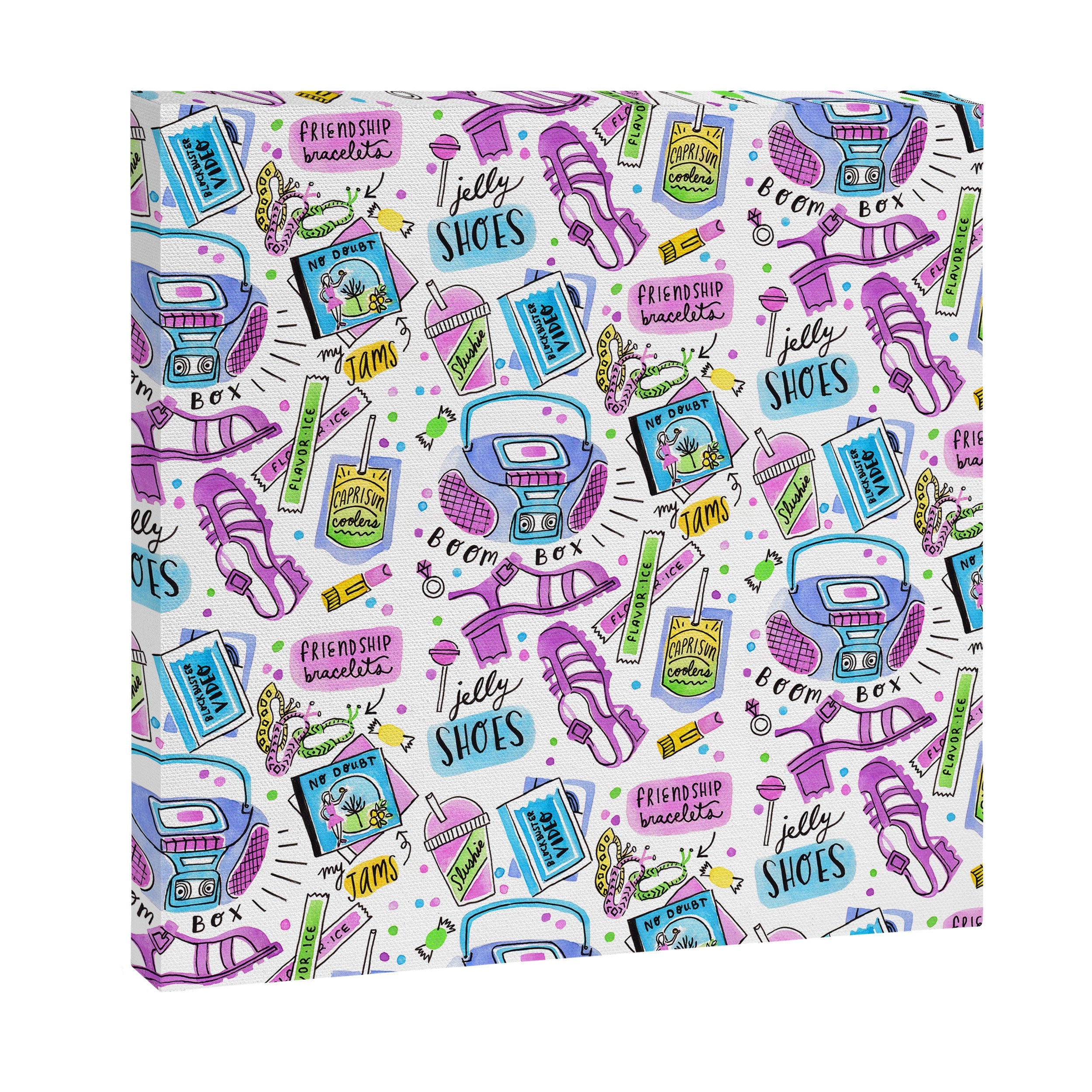 90s Summer  Canvas Print