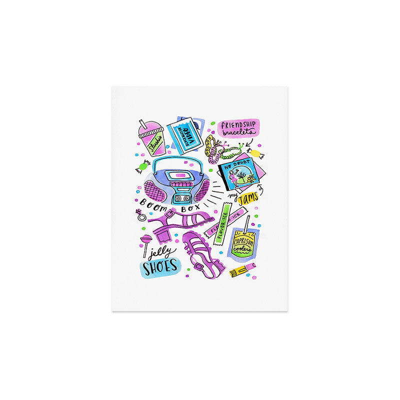 90s Summer  Art Print