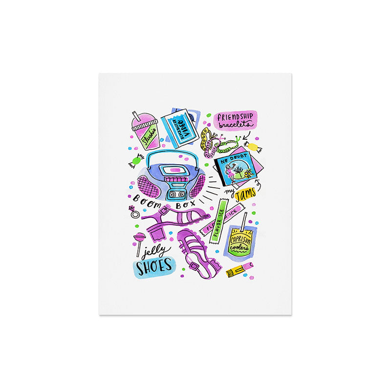90s Summer  Art Print