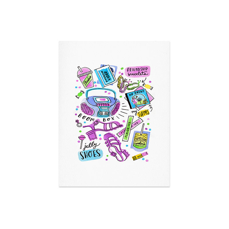 90s Summer  Art Print