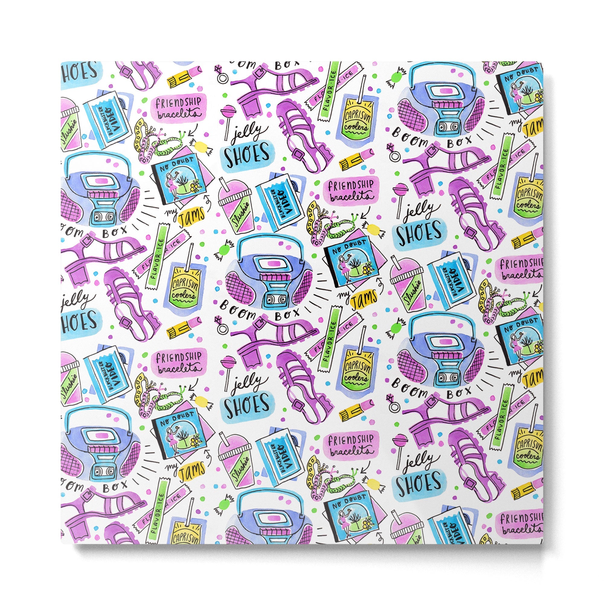 90s Summer  Metal Print