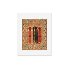 16th Century Carpet with Triple-Arch Design Turkish Print Art Print