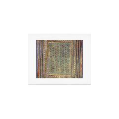 18th Century Indian Tree Textile Digital Art Painting  Art Print