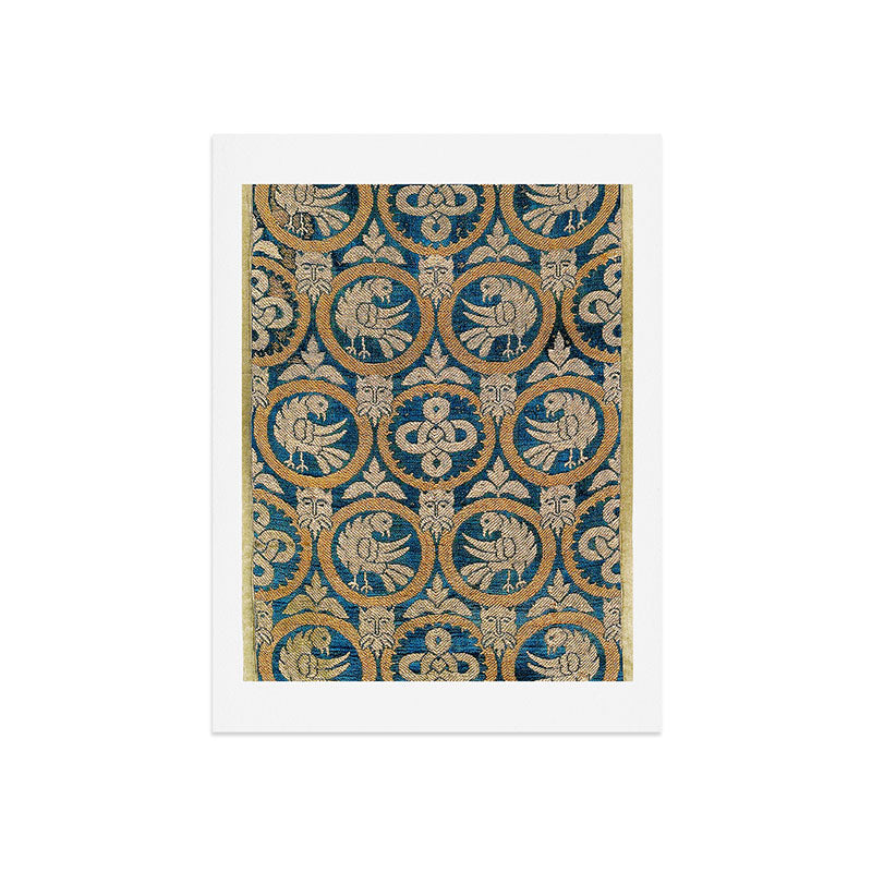 18th Century Spanish Textile Print Art Print