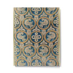 18th Century Spanish Textile Print Metal Print