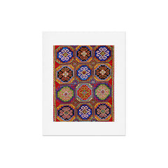 19th Century Armenian Kazak dated 1896 Art Print