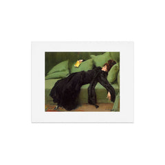 A Decadent Girl - Ramon Casas Art Print