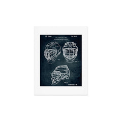 1995 - Goaldtender's mask for ice hockey Art Print