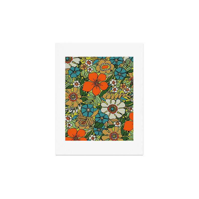 70s Plate Art Print