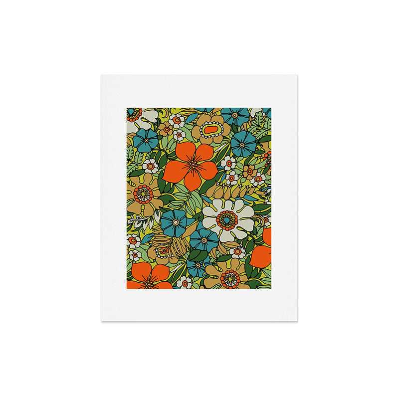 70s Plate Art Print