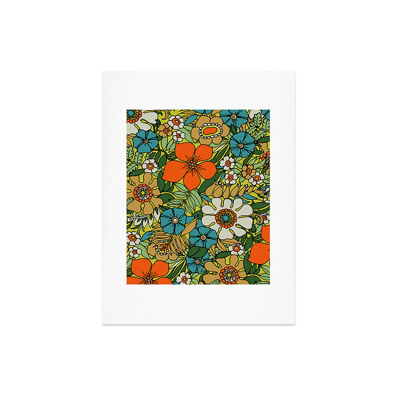 70s Plate Art Print