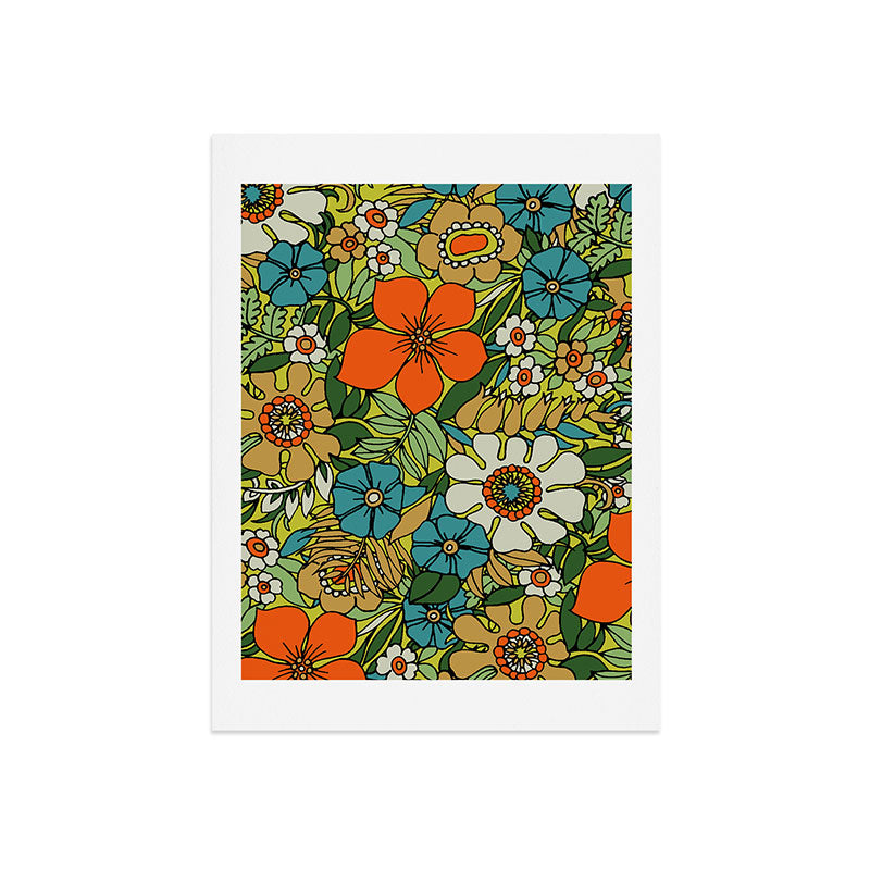 70s Plate Art Print